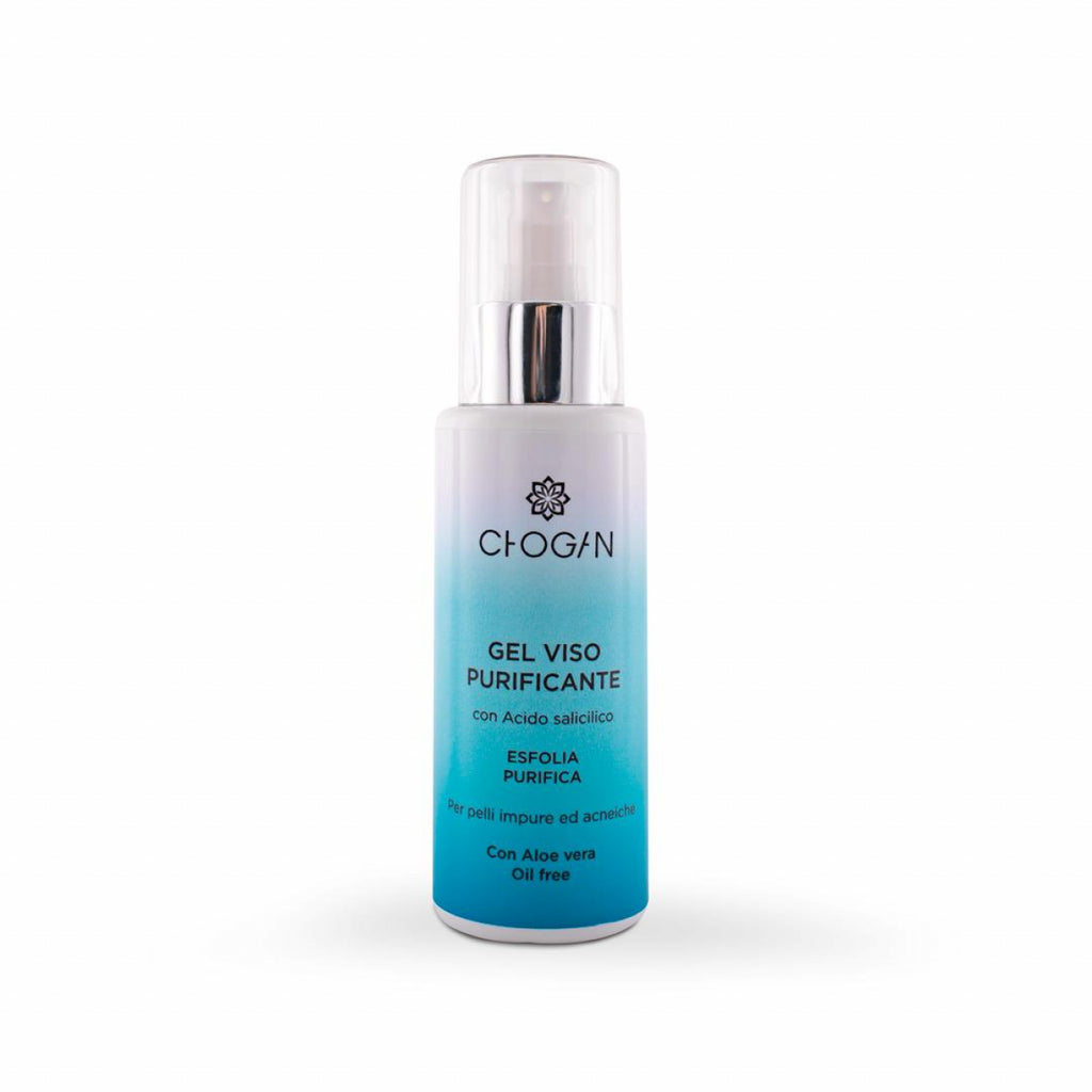 GEL POUR LE VISAGE PURIFIANT AVEC ACIDE SALICYLIQUE POUR LES PEAUX IMPURES ET AVEC ACNÉ 100ml
